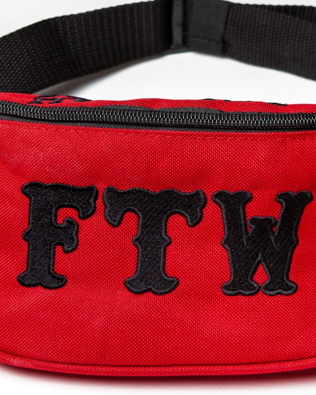 Bauchtasche: FTW & SUPPORT 81 | Schwarz - Rot